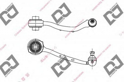 DJ PARTS da1120 -  Рычаг независимой подвески колеса, подвеска колеса